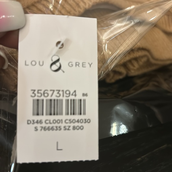 NWT LOU & GREY | Loft Chill Out Sweater L - Picture 9 of 9